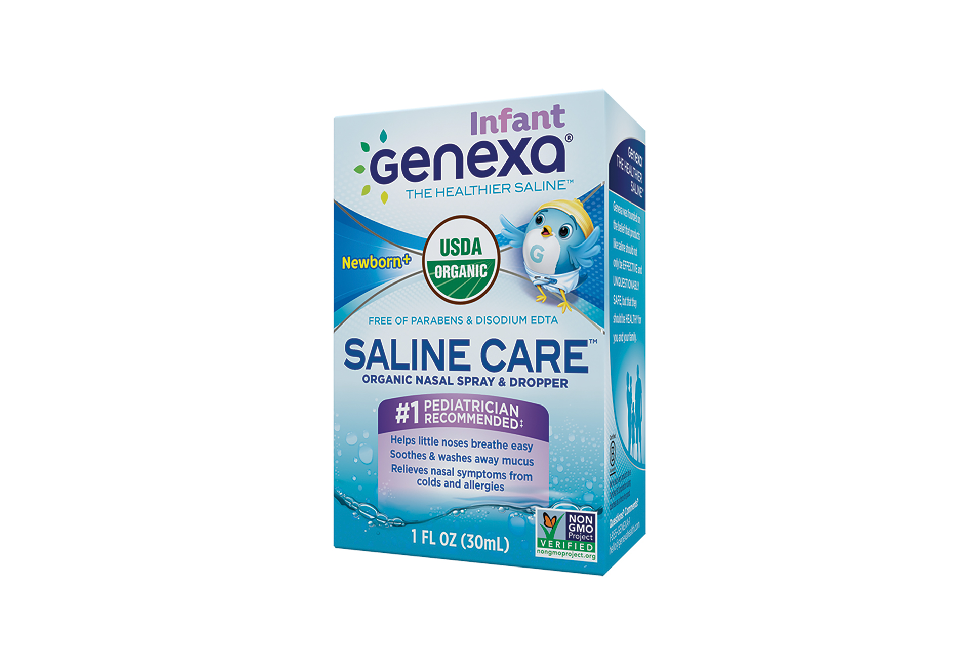 Genexa saline store care nasal spray