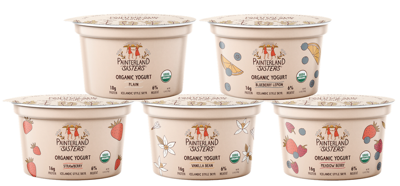 Painterland Sisters Offers Organic Skyr Yogurt WholeFoods Magazine   Painterland Sisters Yogurt 