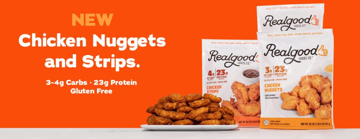 Real Good Foods Launches Low Carb, Grain Free Chicken Nuggets & Strips ...