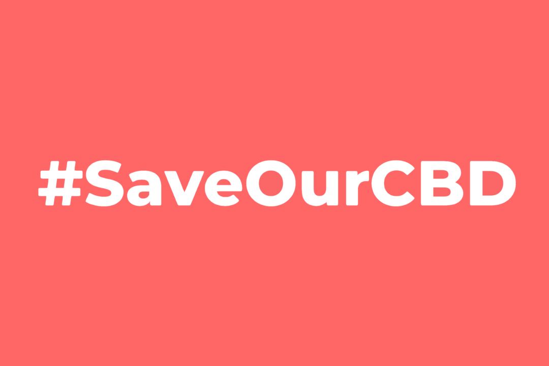 #SaveOurCBD Logo