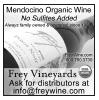 Mendocino Organic Wine