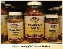 Vitamin C Caps - Photo courtesy of PC Natural Markets