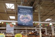 Whole Foods + Amazon signage