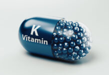 Vitamin pills or capsules, 3d rendering
