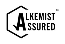 Alkemist Assured company logo in black lettering