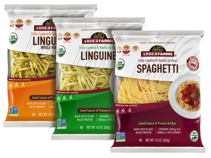 Plant-Based Protein Ready To Heat and Eat Pasta