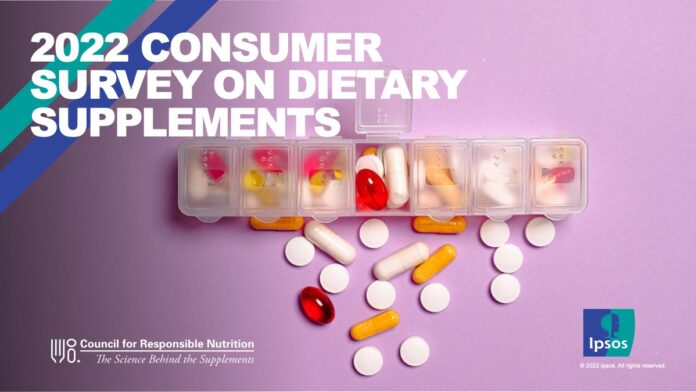 dietary supplement usage survey