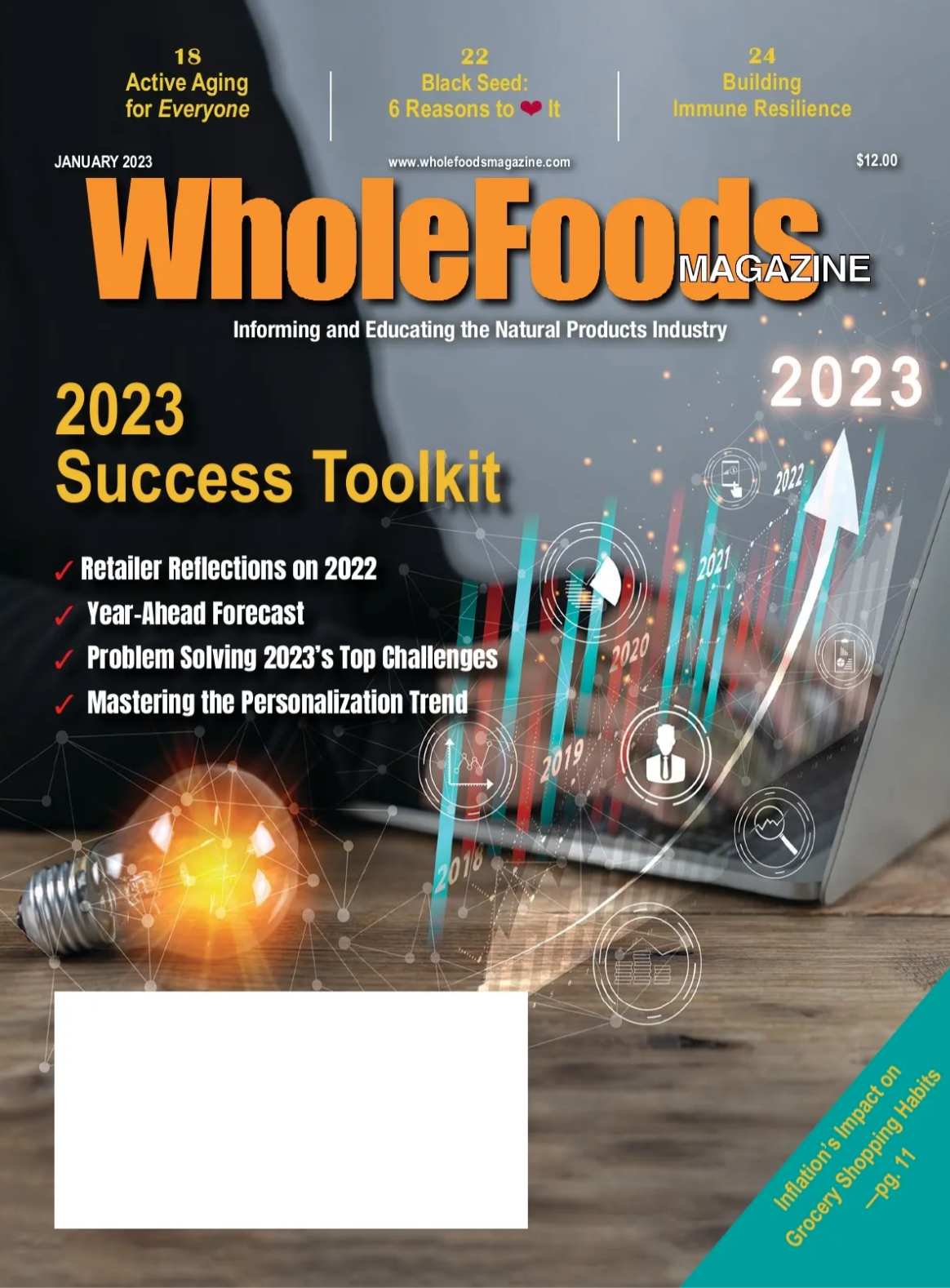 January Cover WholeFoods Magazine